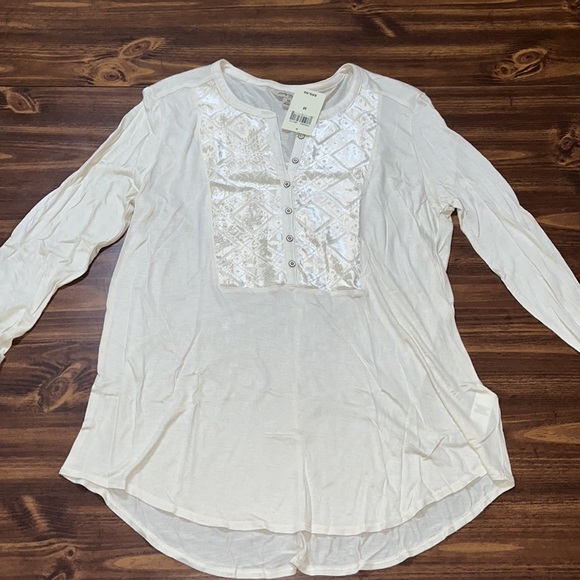 NWT Lucky Brand top size M - Picture 5 of 8